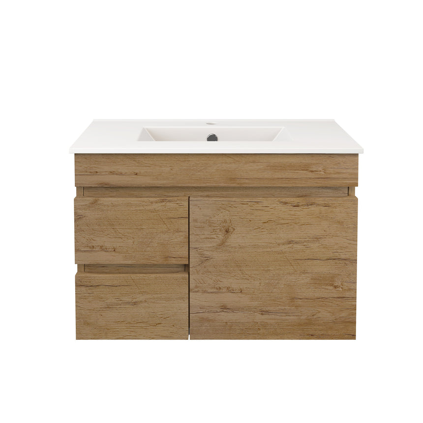 Camden Modern Wall Hung Ensuite Cabinet Prime Oak