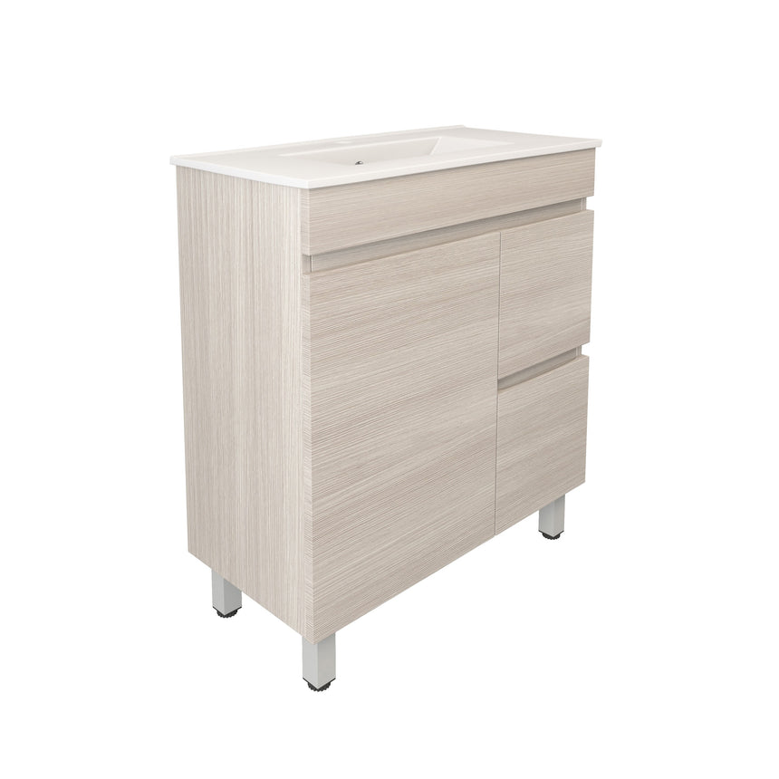 Camden Modern Free Standing Ensuite Cabinet Coastal Oak