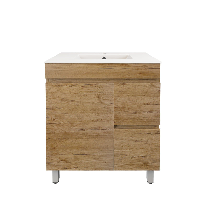 Camden Modern Free Standing Ensuite Cabinet Prime Oak