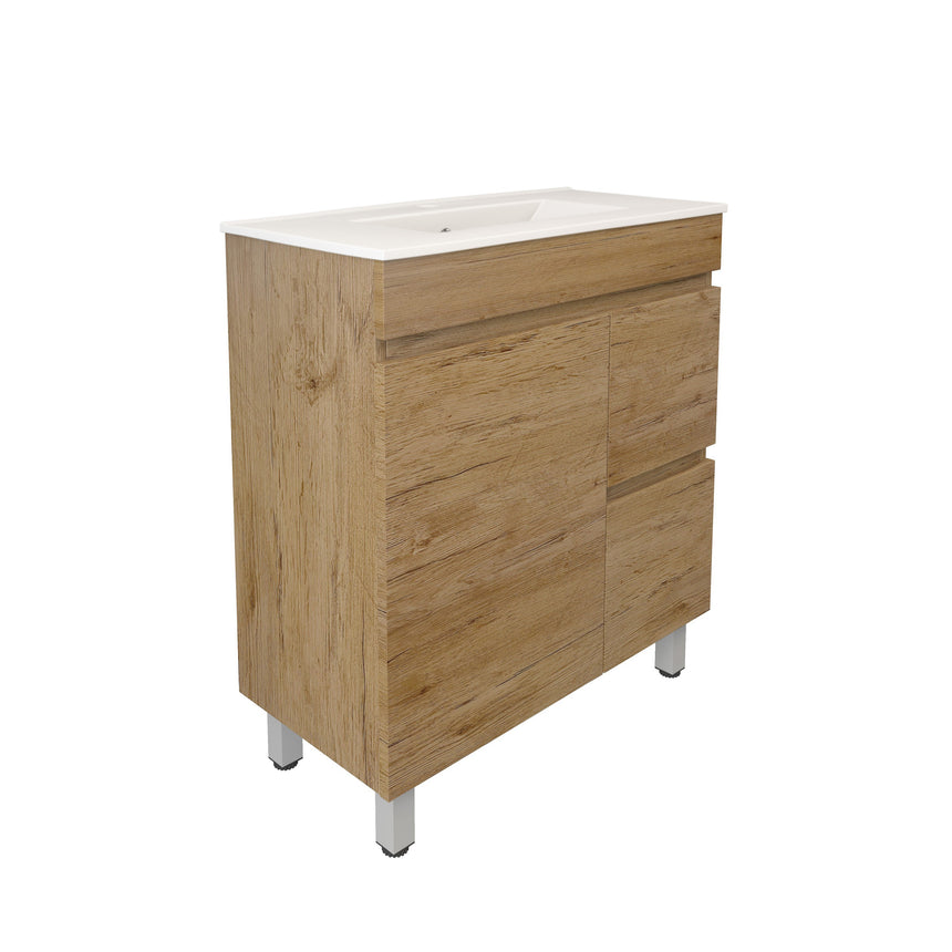 Camden Modern Free Standing Ensuite Cabinet Prime Oak
