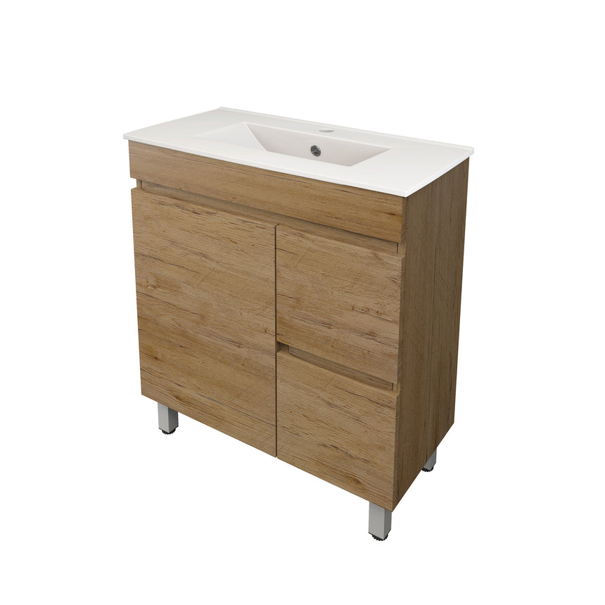 Camden Modern Free Standing Ensuite Cabinet Prime Oak