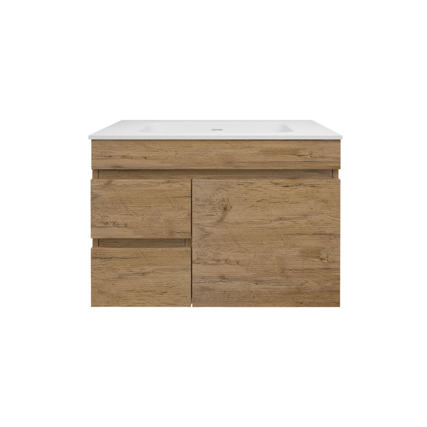 Camden Modern Wall Hung Cabinet Prime Oak