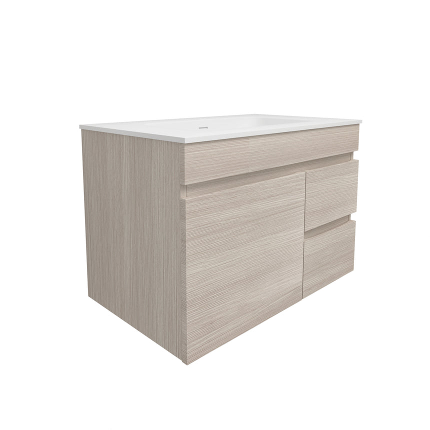 Camden Modern Wall Hung Cabinet Coastal Oak