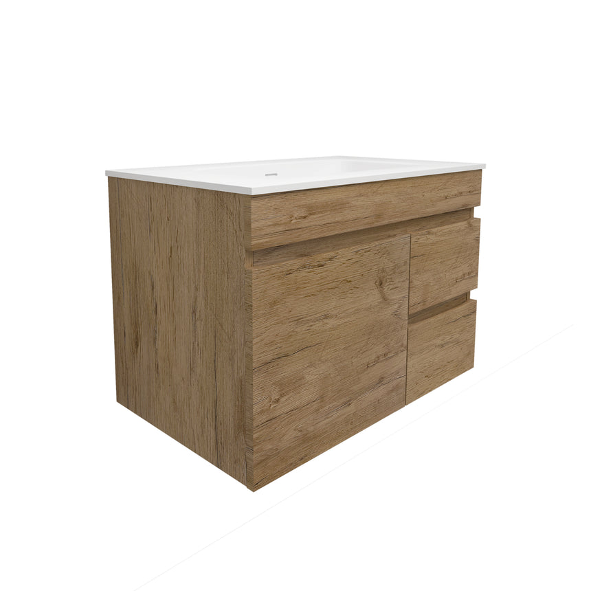 Camden Modern Wall Hung Cabinet Prime Oak