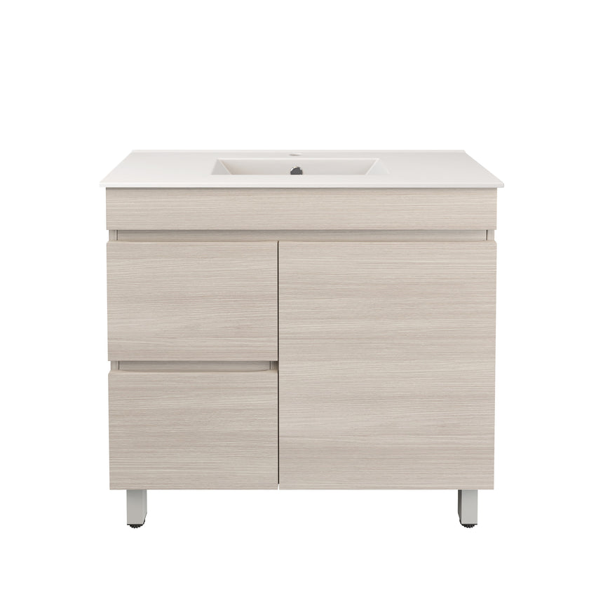 Camden Modern Free Standing Ensuite Cabinet Coastal Oak
