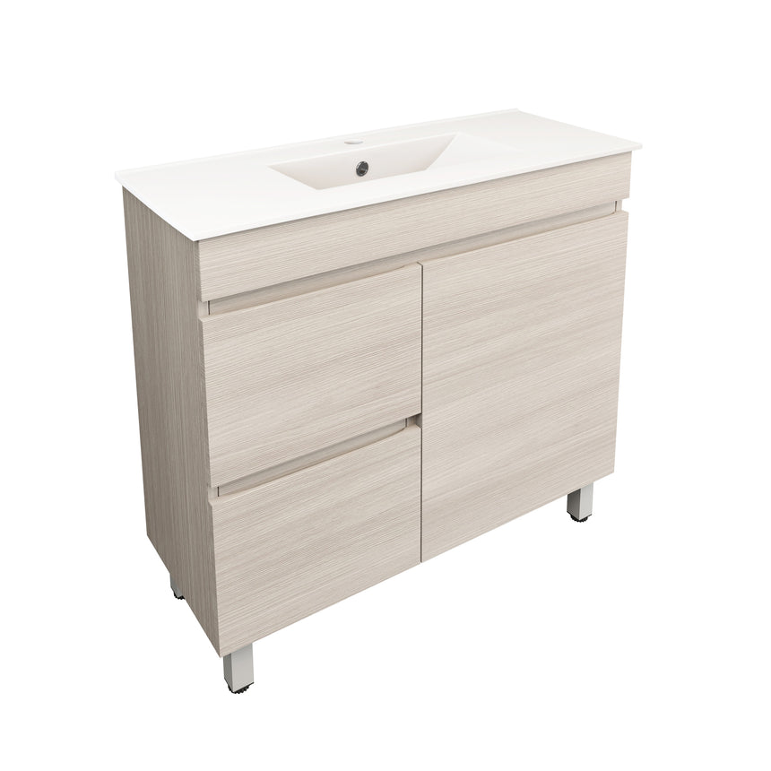 Camden Modern Free Standing Ensuite Cabinet Coastal Oak