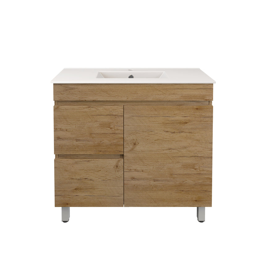 Camden Modern Free Standing Ensuite Cabinet Prime Oak