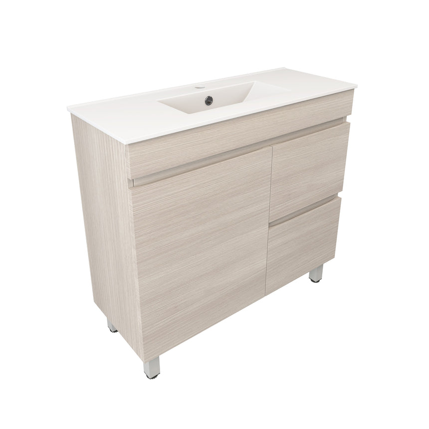 Camden Modern Free Standing Ensuite Cabinet Coastal Oak
