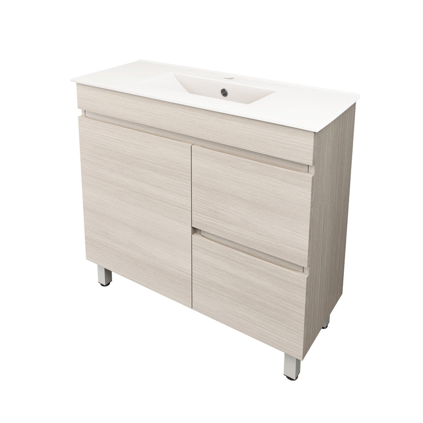 Camden Modern Free Standing Ensuite Cabinet Coastal Oak