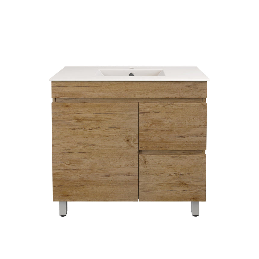 Camden Modern Free Standing Ensuite Cabinet Prime Oak