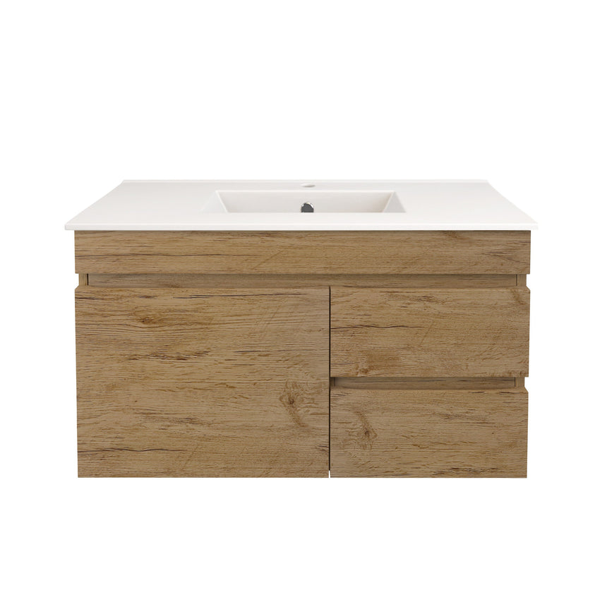 Camden Modern Wall Hung Ensuite Cabinet Prime Oak