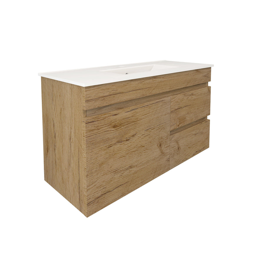 Camden Modern Wall Hung Ensuite Cabinet Prime Oak