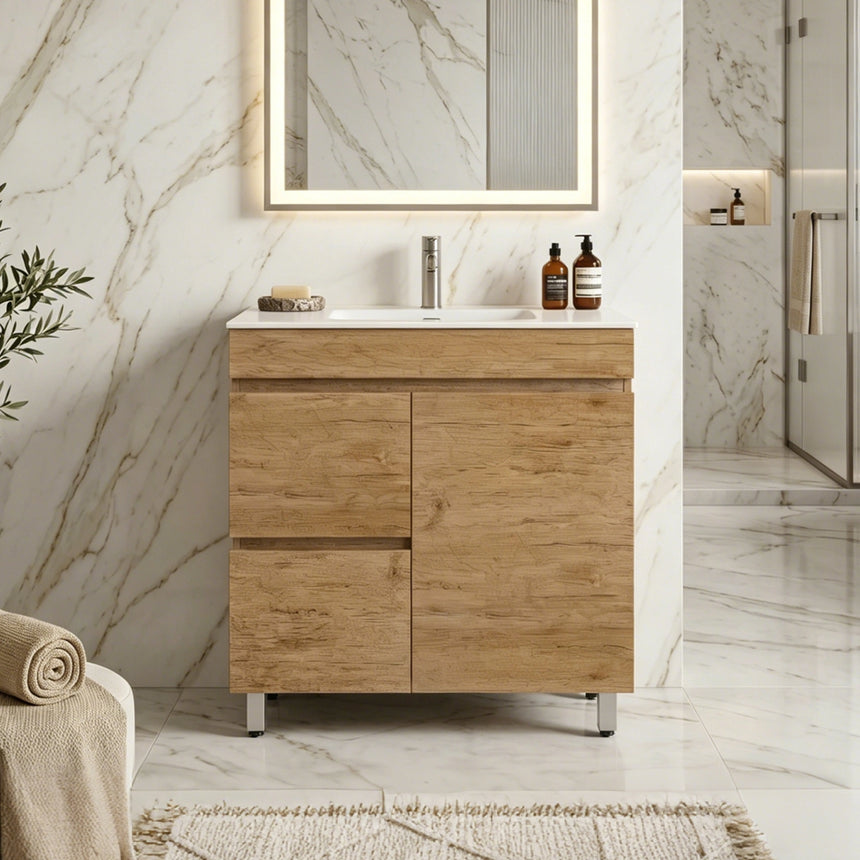 Camden Modern Free Standing Cabinet Prime Oak