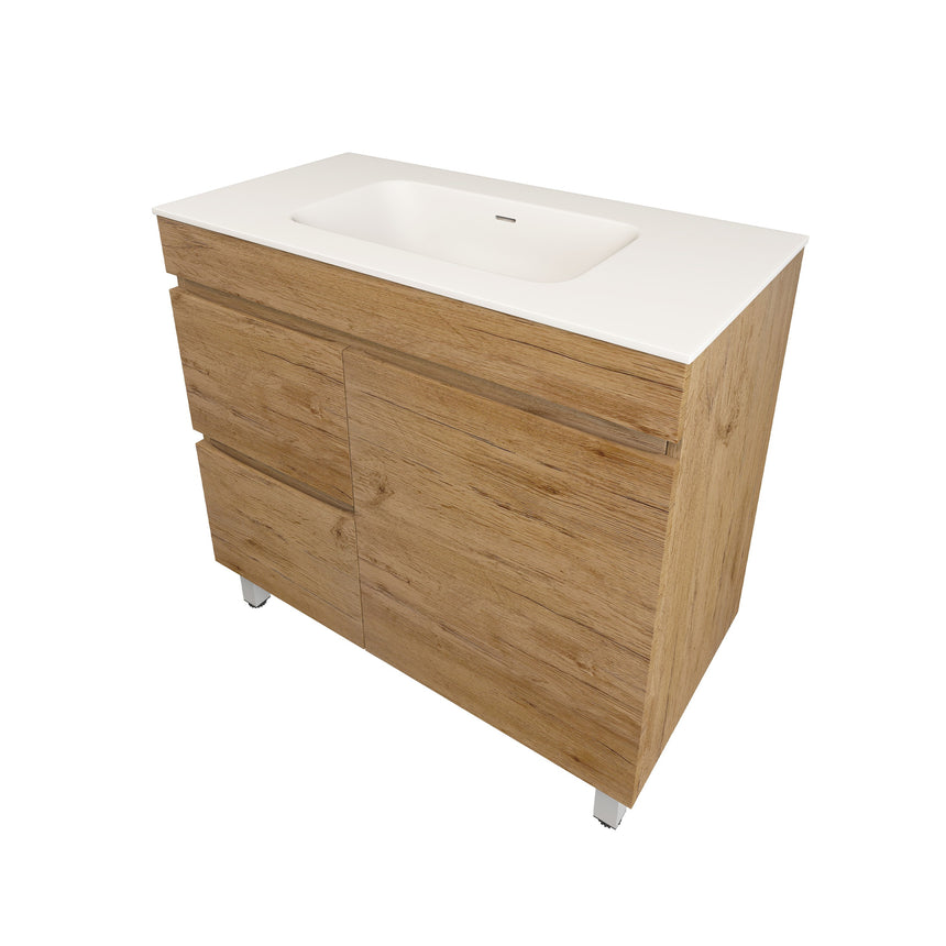 Camden Modern Free Standing Cabinet Prime Oak