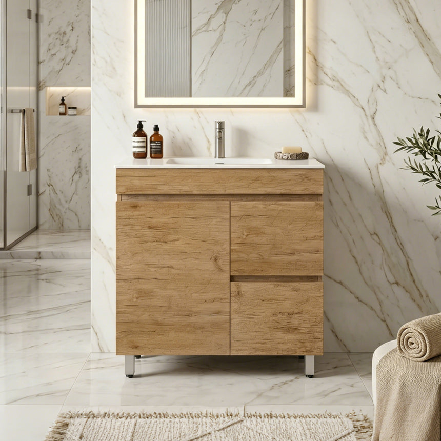 Camden Modern Free Standing Cabinet Prime Oak