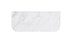 Carrara White Marble Curve Top 1200mm