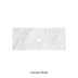 Carrara White Marble Semi Drill Top Under Counter Basin 750mm