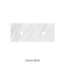 Carrara White Marble Semi Drill Top Under Counter Basin 900mm