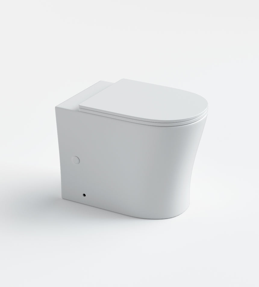Lukka Orta Tornado Rimless Toilet Suite by Tilemall