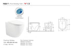 Procida Tornado Rimless Wall Faced Floor Pan
