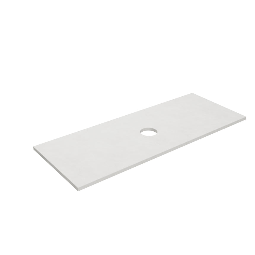 Solid Surface Plain Slab for custom hole cutting 600mm