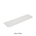 Blanco White Zero Silica Engineer Stone Curve Double Under Counter Basin 1800mm