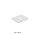Blanco White Zero Silica Engineer Stone Curve Under Counter Basin 600mm