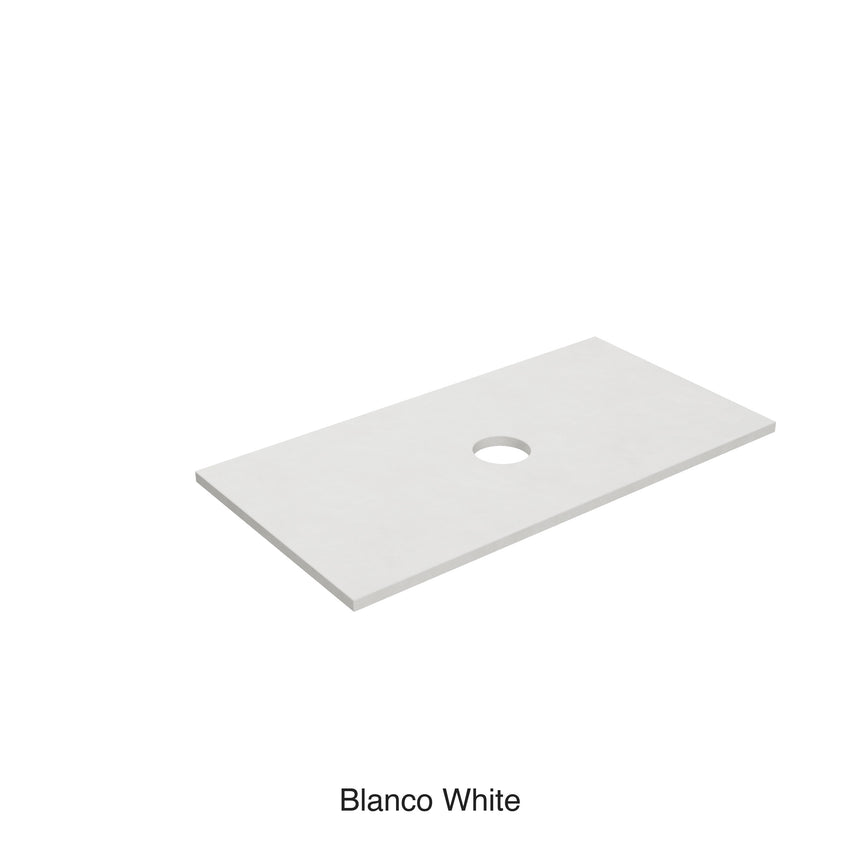 Blanco White Zero Silica Engineer Stone Under Counter Basin 900mm