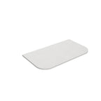 Blanco White Zero Silica Engineer Stone Curve 900mm