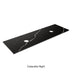 Calacatta Night Zero Silica Engineer Stone Double Under Counter Basin 1500mm