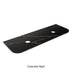 Calacatta Night Zero Silica Engineer Stone Curve Double Under Counter Basin 1500mm