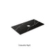 Calacatta Night Zero Silica Engineer Stone Under Counter Basin 900mm