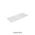 Calacatta White Zero Silica Engineer Stone Under Counter Basin 1200mm