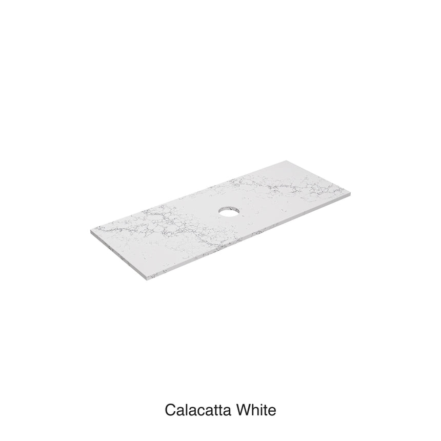 Calacatta White Zero Silica Engineer Stone Under Counter Basin 1200mm