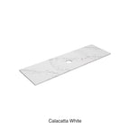 Calacatta White Zero Silica Engineer Stone Under Counter Basin 1500mm