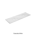 Calacatta White Zero Silica Engineer Stone Double Under Counter Basin 1500mm
