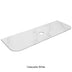 Calacatta White Zero Silica Engineer Stone Curve Under Counter Basin 1500mm