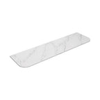 Calacatta White Zero Silica Engineer Stone Curve 1800mm