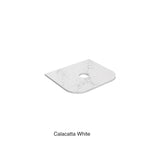 Calacatta White Zero Silica Engineer Stone Curve Under Counter Basin 600mm