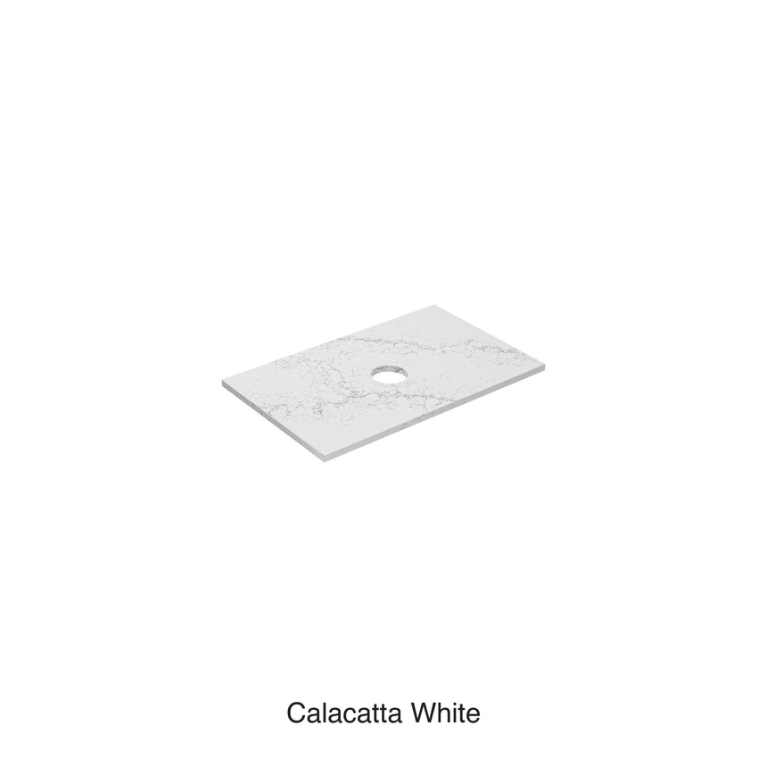 Calacatta White Zero Silica Engineer Stone Under Counter Basin 750mm