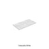 Calacatta White Zero Silica Engineer Stone Under Counter Basin 900mm