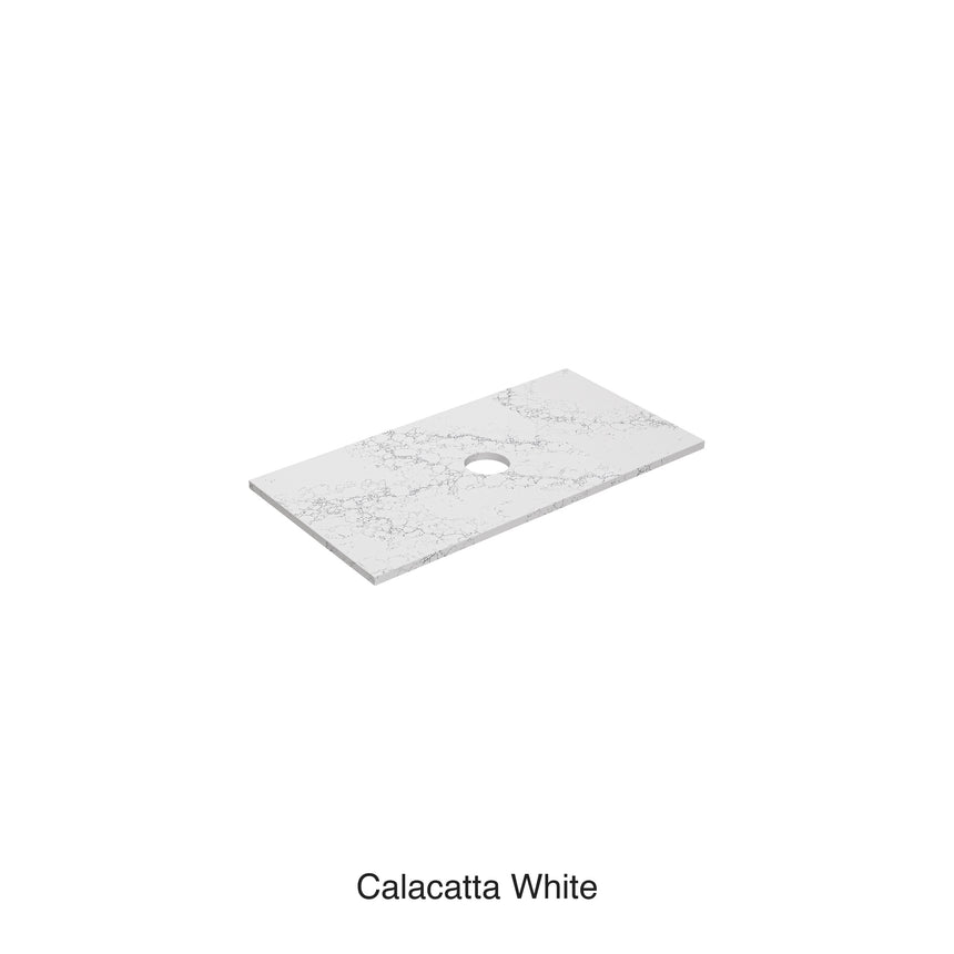 Calacatta White Zero Silica Engineer Stone Under Counter Basin 900mm