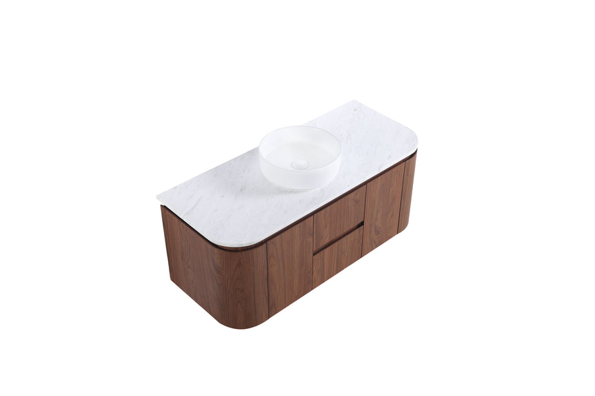 Ravello Wall Hung Vanity Mocha Oak