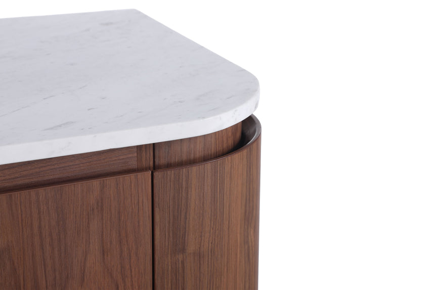 Ravello Wall Hung Vanity Mocha Oak