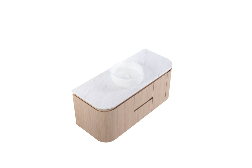 Ravello Wall Hung Vanity Sandy Oak
