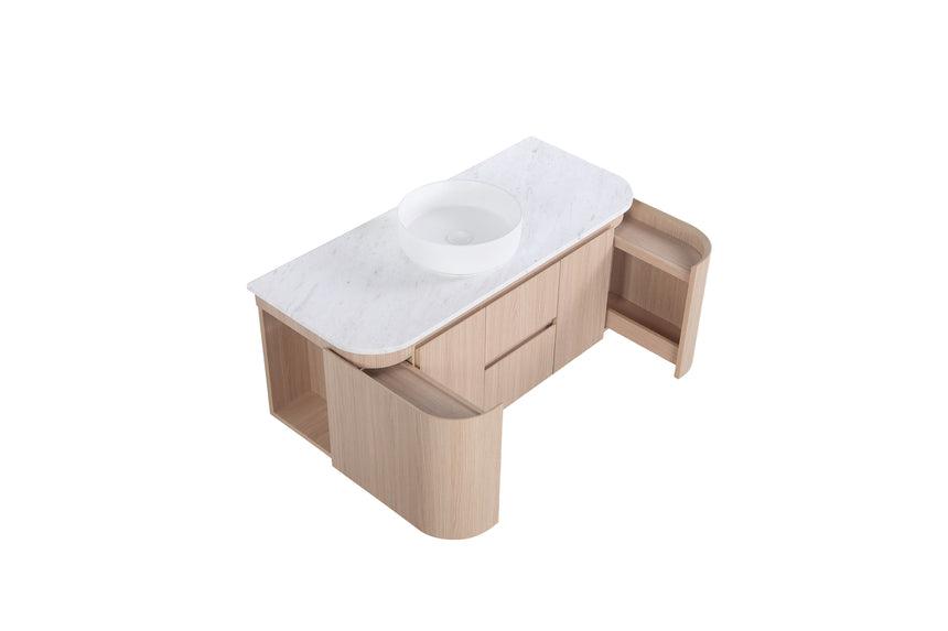 Ravello Wall Hung Vanity Sandy Oak