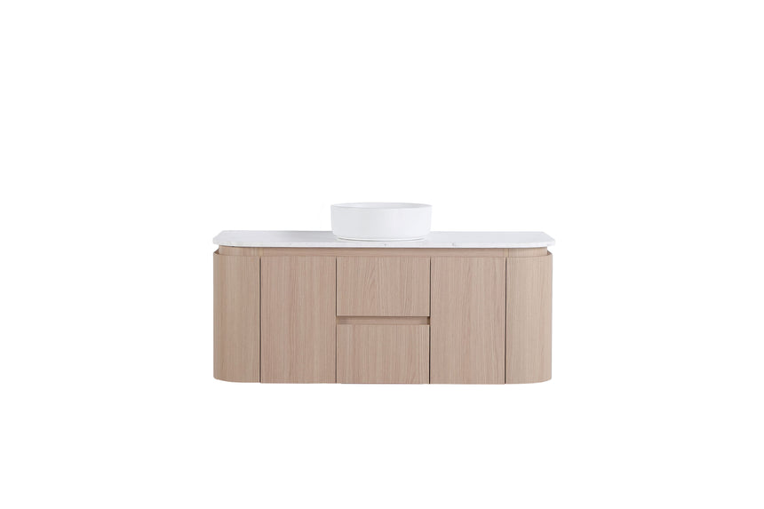 Ravello Wall Hung Vanity Sandy Oak