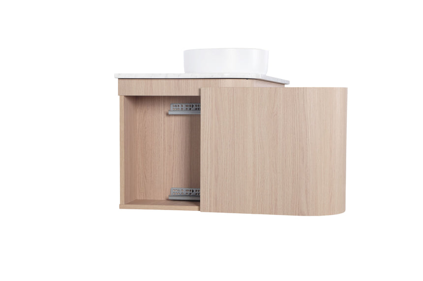 Ravello Wall Hung Vanity Sandy Oak
