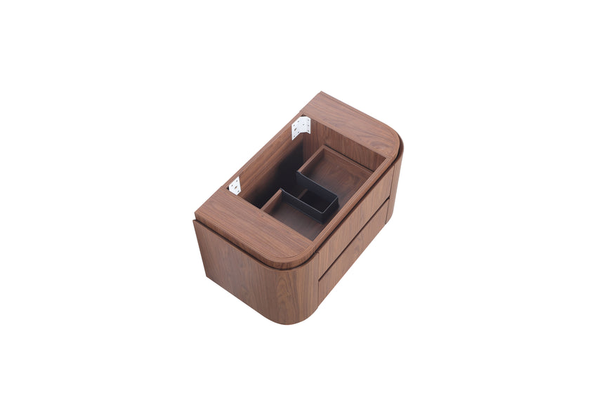 Ravello Wall Hung Vanity Mocha Oak