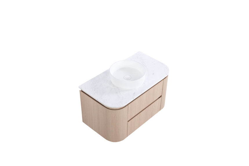 Ravello Wall Hung Vanity Sandy Oak